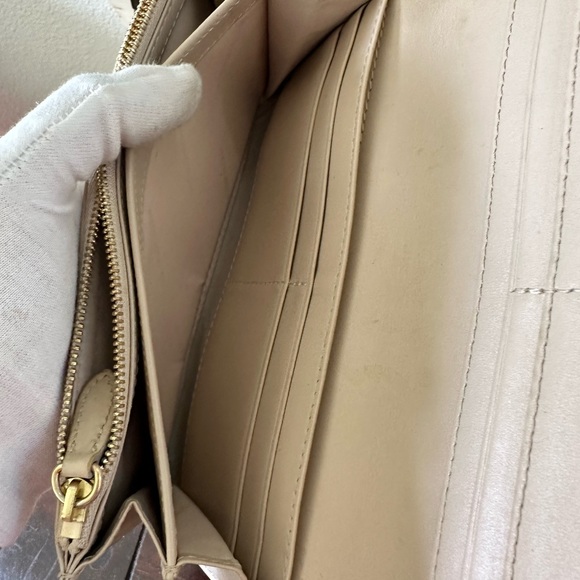 Burberry PORTER HORSEFERRY CHECK AND LEATHER CONTINENTAL WALLET & converter - Picture 8 of 13